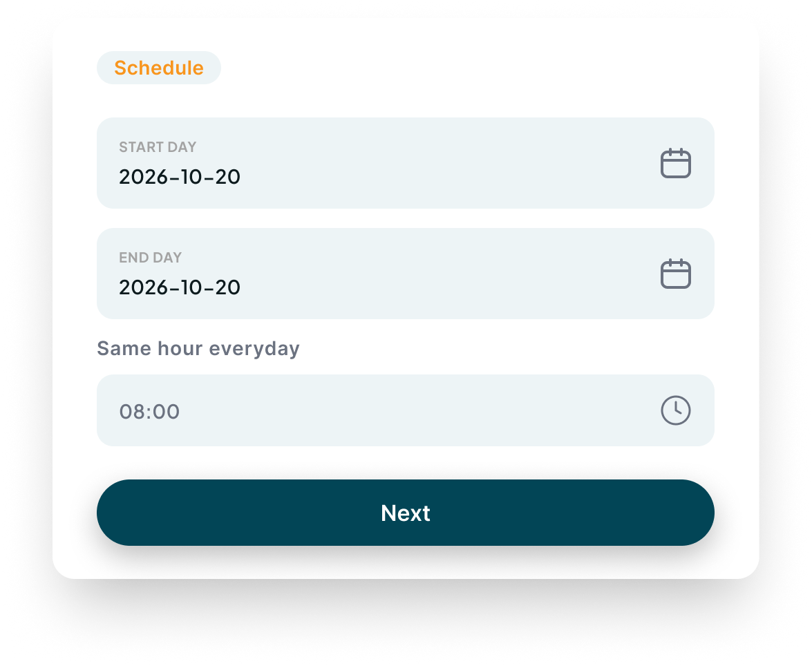 Schedule a ride